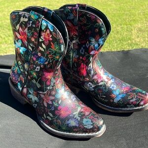 Roper Floral Boots